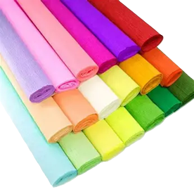 PAPEL CREPE DIFERENTES COLORES
